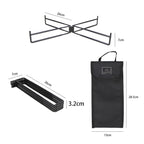 COOL CAMP CF-7001 Outdoor Camping Folding Storage Rack Camping Water Bucket Base Support Mat