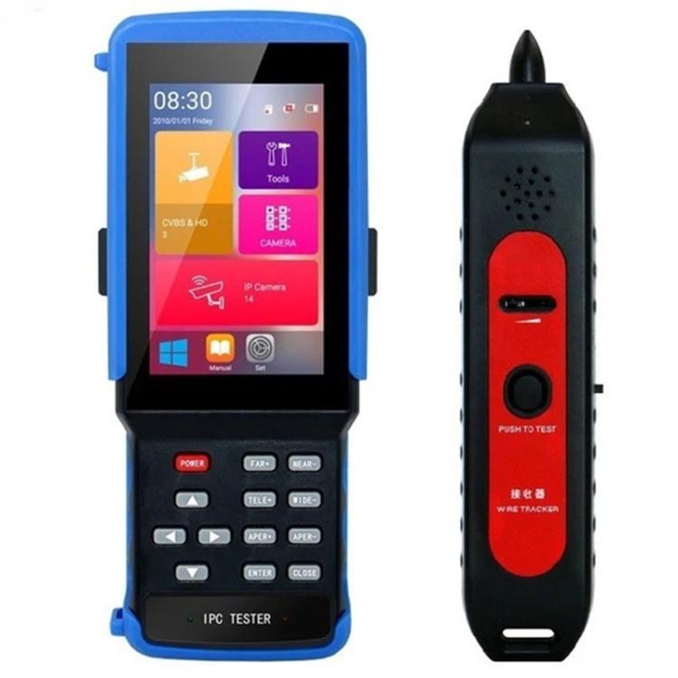 IPC9310Plus-N 4.5 Inch Engineering Tester Network Analog Coaxial Video Surveillance Tester, IPC9310Plus-N(US Plug), IPC9310Plus-N(EU Plug), IPC9310Plus-N(UK Plug), IPC9310Plus-N(AU Plug)