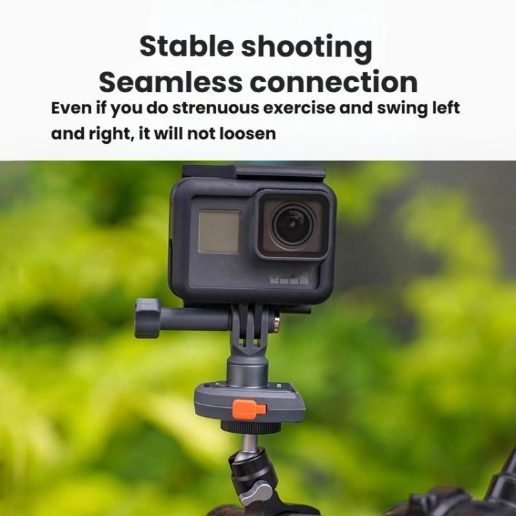 Quick Release Quick Mount Plate Gimbal Base Accessories For Phones Mirrorless Cameras Action Cameras, COBONE CQ-1