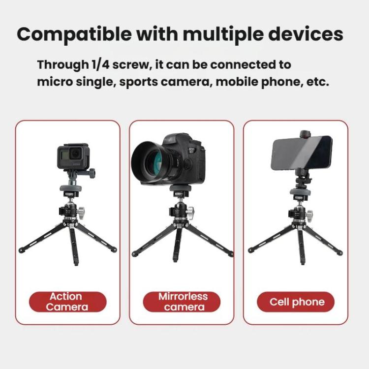 Quick Release Quick Mount Plate Gimbal Base Accessories For Phones Mirrorless Cameras Action Cameras, COBONE CQ-1