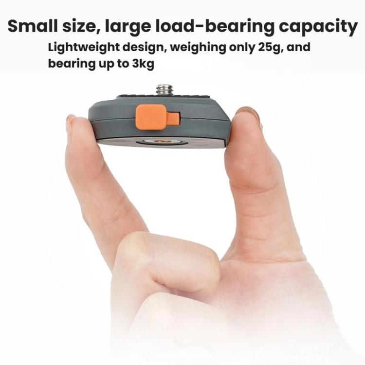 Quick Release Quick Mount Plate Gimbal Base Accessories For Phones Mirrorless Cameras Action Cameras, COBONE CQ-1
