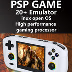 RK35H Handheld Open Source Game Console Support 3D Online Double Play Portable Retro Game Machine, No Memory Card, 64G, 128G