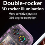 RK35H Handheld Open Source Game Console Support 3D Online Double Play Portable Retro Game Machine, No Memory Card, 64G, 128G