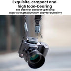 COBONE XQC-1 Camera Shoulder Strap Quick-Mount Clip Base Universal DSLR Tripod Head Adapter Base