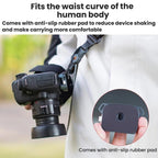 COBONE XQC-1 Camera Shoulder Strap Quick-Mount Clip Base Universal DSLR Tripod Head Adapter Base