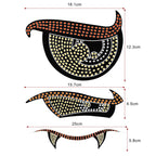 Demon Eye Car LED Display Retrofit Ambient Light, XL-15, XL-16, XL-17, XL-18, XL-19