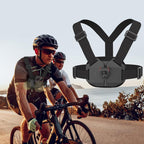 Universal Magnetic Quick-Release Chest Mount Harness For Action Cameras POV Hands-Free Recording, Chest Mount