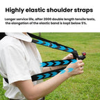 Universal Magnetic Quick-Release Chest Mount Harness For Action Cameras POV Hands-Free Recording, Chest Mount