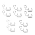 10pcs Silicone Locking Buckle Sports Camera Accessories Safety Buckle Surfboard Base Fixed Base Plug Anti-Release Buckle