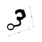 10pcs Silicone Locking Buckle Sports Camera Accessories Safety Buckle Surfboard Base Fixed Base Plug Anti-Release Buckle