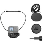 Universal Action Camera Magnetic Lanyard Camera Neck-Mount Bracket, BH-14, BH-14 With 1/4 inch Adapter