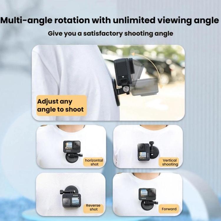 Universal Action Camera Magnetic Lanyard Camera Neck-Mount Bracket, BH-14, BH-14 With 1/4 inch Adapter