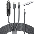 3 In 1 TYPE-C To DC Cigarette Lighter Car Charger For Starlink 4th GEN Mini, 3m, 5m