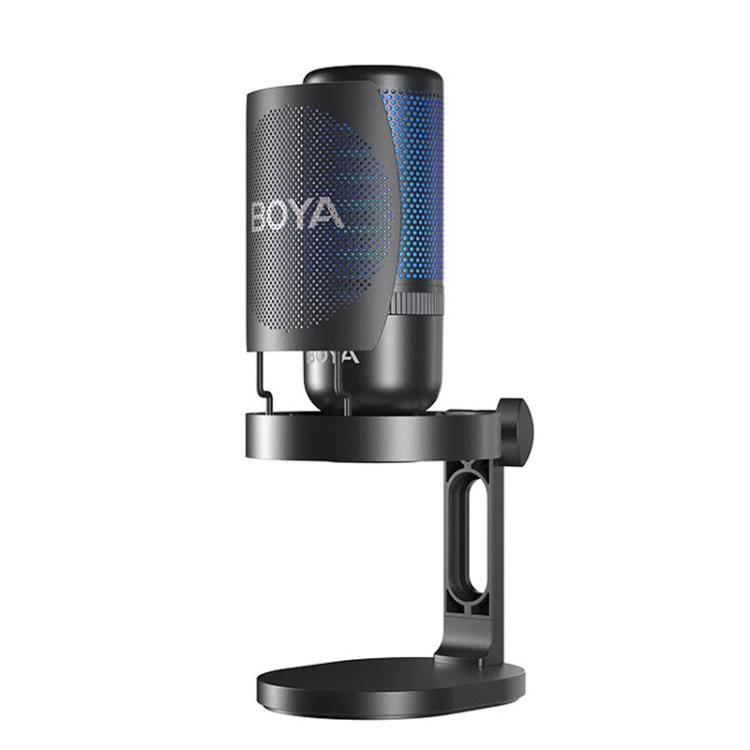 Condenser Microphone Computer Phone Recording Video Live Receiving Noise Reduction USB Mic, K3