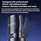 Condenser Microphone Computer Phone Recording Video Live Receiving Noise Reduction USB Mic, K3