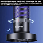 Condenser Microphone Computer Phone Recording Video Live Receiving Noise Reduction USB Mic, K3