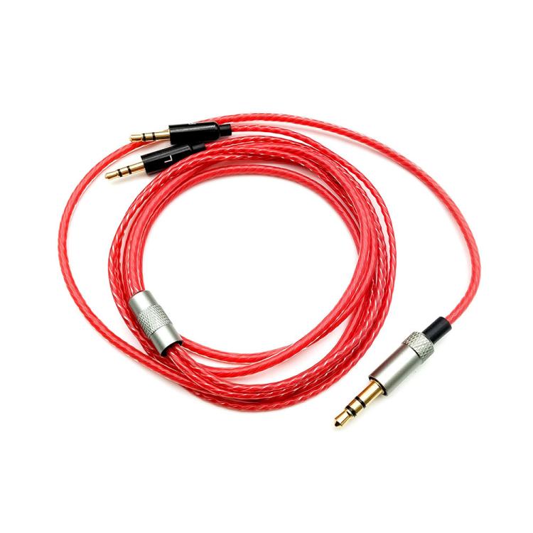 3.5mm To Dual 2.5mm Headphone Cable Audio Replacement Cable, For Sol Republic Master Tracks HD V8 V10 V12 X3, 1.2m