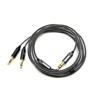 3.5mm To Dual 2.5mm Headphone Cable Audio Replacement Cable, For Sol Republic Master Tracks HD V8 V10 V12 X3, 1.2m