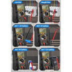 Digital Multimeter with NCV Detection Voltage Tester for AC/DC Current/Voltage, hFE Triode, and Capacitor Test Tool, ANENG SZ818, ANENG SZ818 Pro  Rechargeable