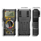 Digital Multimeter with NCV Detection Voltage Tester for AC/DC Current/Voltage, hFE Triode, and Capacitor Test Tool, ANENG SZ818, ANENG SZ818 Pro  Rechargeable