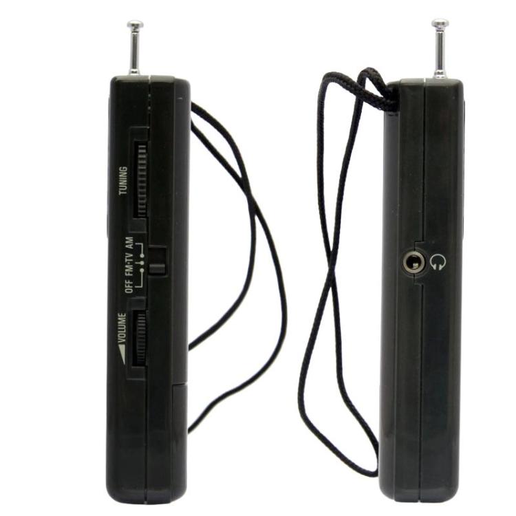 TECSUN R-218 FM/AM/Campus Broadcast Radio Portable Pocket Analog Dial Radio, Standard No Battery