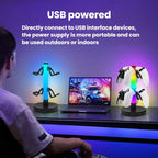 KBB-81 RGB Gaming Controller Headphone Stand Ambient Light Stand, Wired Control, Wired Control+Remote Control, Wired Control+Remote Control+Bluetooth App