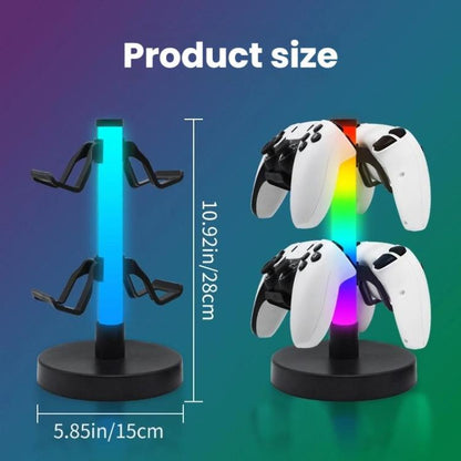KBB-81 RGB Gaming Controller Headphone Stand Ambient Light Stand, Wired Control, Wired Control+Remote Control, Wired Control+Remote Control+Bluetooth App