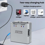 For DJI Mini 2 / 2 SE / 4K CYNOVA C-MN-201 Portable Dual-Way Charging Manager With USB-C Ports