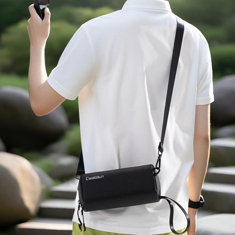 For DJI Osmo Pocket 3 Cwatcun D240 Small Storage Bag Crossbody Portable Waterproof Sports Camera Bag, D240