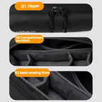 For DJI Osmo Pocket 3 Cwatcun D240 Small Storage Bag Crossbody Portable Waterproof Sports Camera Bag, D240
