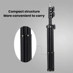 Multi-Functional Selfie Floor Photography Light Stand Live Streaming Fill Light Stand, 1.7m, 2.1m