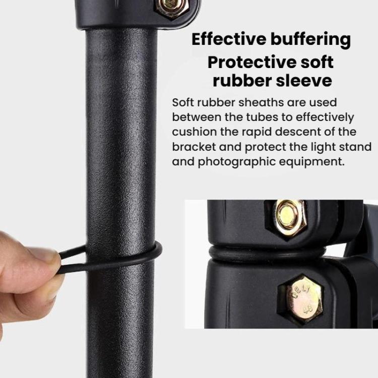 Multi-Functional Selfie Floor Photography Light Stand Live Streaming Fill Light Stand, 1.7m, 2.1m