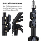 Multi-Functional Selfie Floor Photography Light Stand Live Streaming Fill Light Stand, 1.7m, 2.1m
