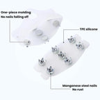 AOTU AT8614 1pair Outdoor 7 Teeth Claw Anti-Slip Shoe Cover Mountaineering Ice Anti-Slip Spikes