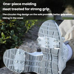 AOTU AT8614 1pair Outdoor 7 Teeth Claw Anti-Slip Shoe Cover Mountaineering Ice Anti-Slip Spikes
