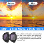 For DJI Mini 5 Pro Drone Magnetic Lens Filters, UV, CPL, ND8, ND16, ND32, ND64, ND256, ND8/PL, ND16/PL, ND32/PL, ND64//PL, ND256/PL, CPL+ND8+ND16, CPL+ND16+ND32, UV+CPL+ND8, UV+CPL+ND16, CPL+ND8/PL+ND16/PL, ND8+ND16+ND32+ND64                           ...