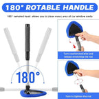 6pcs Car Windshield Cleaning Brush Set Telescopic Window Brush Car Washing Supplies