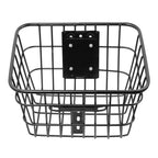 Electric Scooter Universal Front Basket Portable Practical Iron Tube Basket