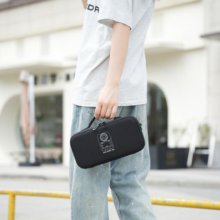 BKano Carrying Case for DJI Osmo 360 Adventure Combo Water-Resistant Hard Shell Shoulder/Handbag