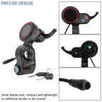 Electric Scooter LCD Display With Lock 6 Pin Dashboard, For Hitway H5
