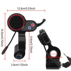 Electric Scooter LCD Display With Lock 6 Pin Dashboard, For Hitway H5