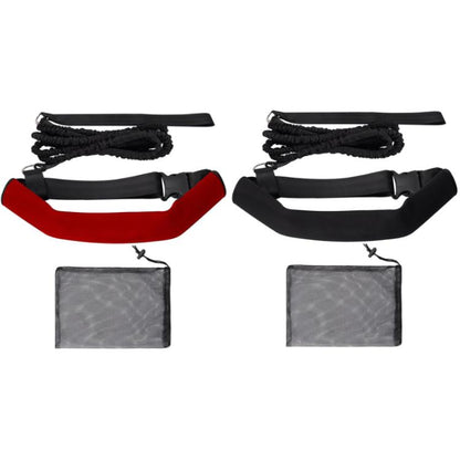 Swimming Strength Block Training Belt and Elastic Cord Set