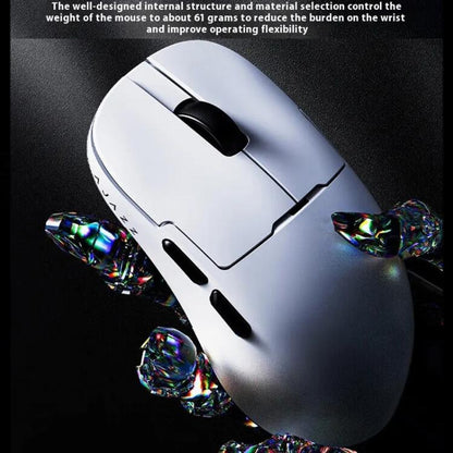 Ajazz NearLink / Wired / Bluetooth Tri-mode Mouse, AJ159 NL 400mAh PAW3311 White, AJ159 NL 800mAh PAW3311 Black, AJ159 NL 800mAh PAW3311 White, AJ159 NL P 800mAh PAW3395 Black, AJ159 NL P 800mAh PAW3395 White
