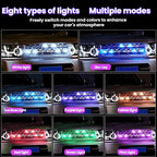 Wireless Remote-Controlled Motorcycle LED Flashing Taillight For Retrofitting, 1 Light, 2 Lights, 4 Lights, 6 Lights, 8 Lights