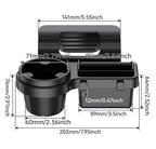SHUNWEI Multifunctional Door Storage Cup Holder Mobile Phone Slot Storage Box