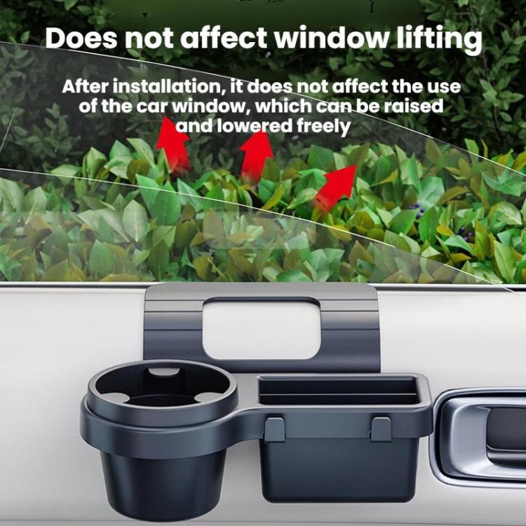 SHUNWEI Multifunctional Door Storage Cup Holder Mobile Phone Slot Storage Box