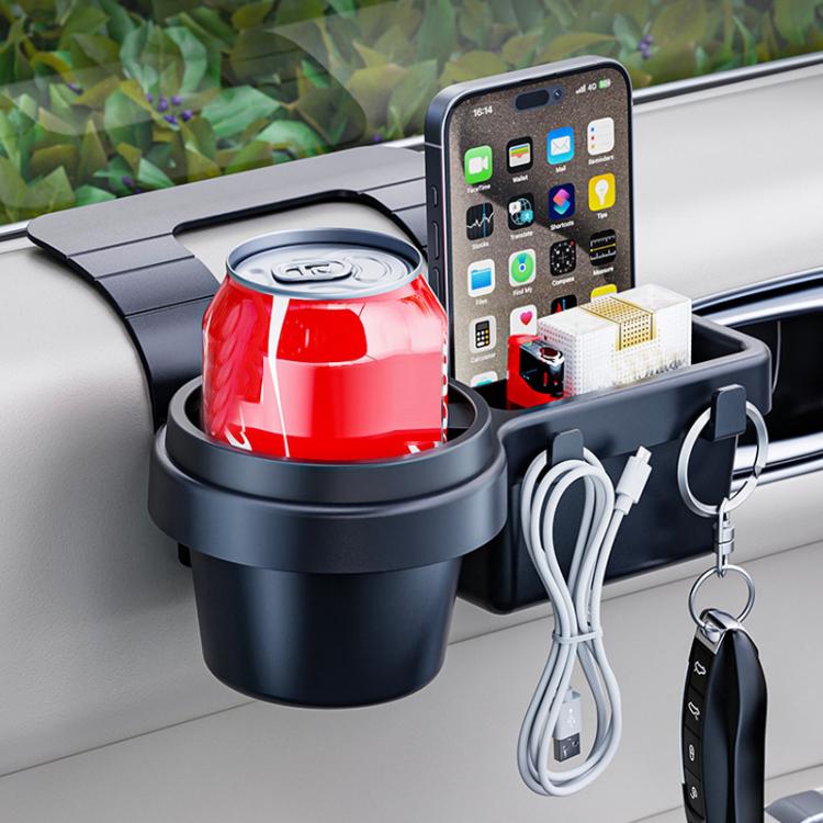 SHUNWEI Multifunctional Door Storage Cup Holder Mobile Phone Slot Storage Box