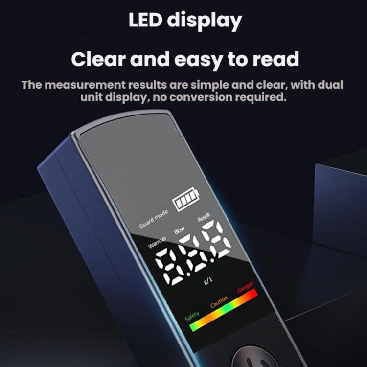Blow-Type High Precision Alcohol Testing Device
