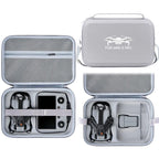 For DJI Mini 5 Pro & RC 2 PU Storage Bag Shoulder Carrying Bag, PU Shoulder Bag