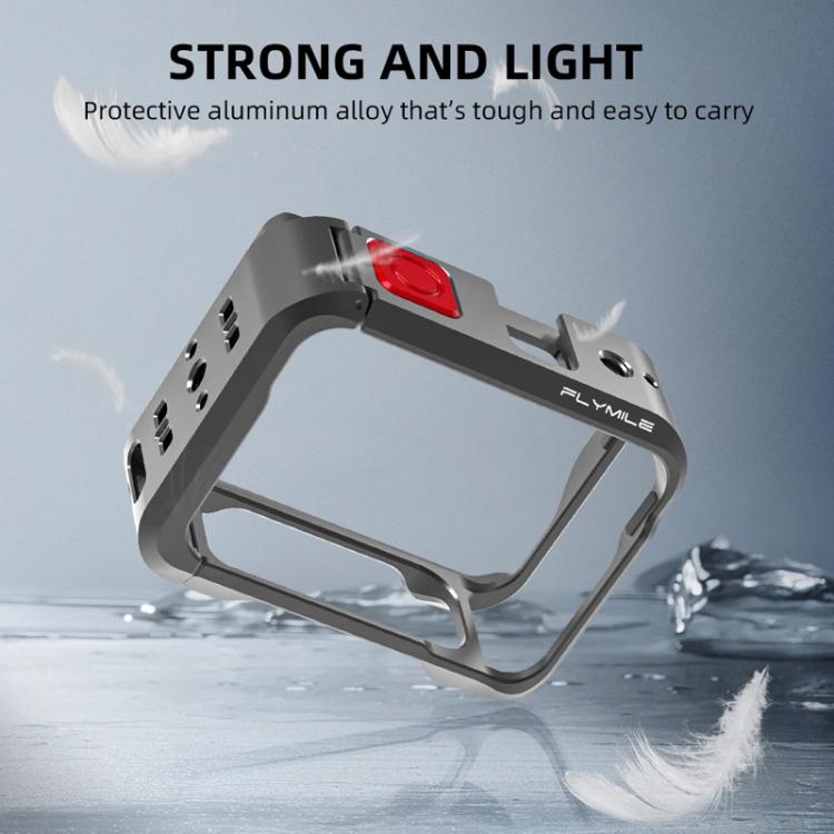 For Insta360 Ace Pro / Ace Pro 2 Flymile Rabbit Cage Metal Protective Frame Extension Action Camera Accessories, For Insta360 Ace Pro / Ace Pro 2